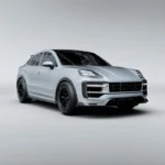 Porsche Cayenne Turbo GT carbon front splitter by ASM Design – dry pre-preg carbon aero lip